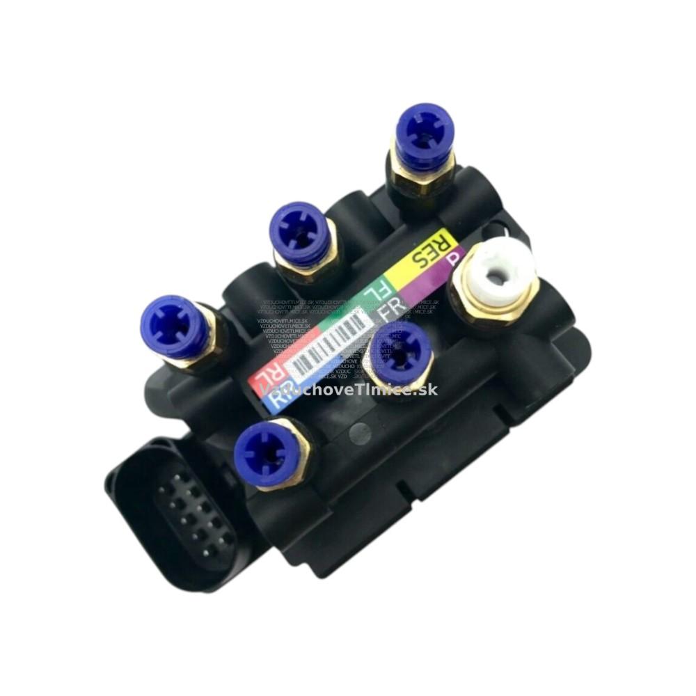 Ventilová kocka BMW 7 G11, G12, 6 otvorov, OES WABCO, 4154034370, 4154039002, RAPA, LF40, LF40S, 190316